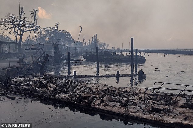 When he left, Diezón found his neighborhood in ruins.