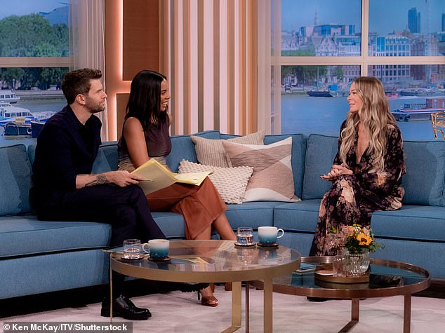 Rochelle Humes and Joel Dommett were hosting the show that day and gave him the different things to try.