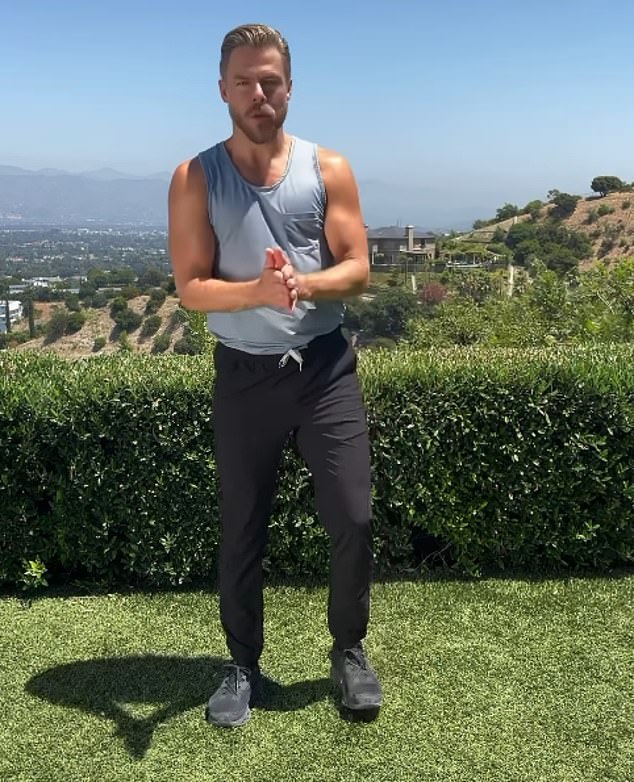 The 39-year-old professional dancer was working out in his backyard, overlooking the valley. He then walked into his kitchen, where he found a protein-rich snack: a bag of Starkist.