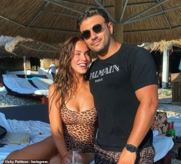 Vicky's personal love story began in 2019 when a mutual friend introduced her to TOWIE star Ercan.