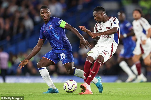 Moisés Caicedo was named Chelsea captain for the first time in his 50th appearance