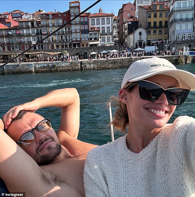 Ray and the 33-year-old catwalk expert are currently visiting her home country of Portugal, which she has documented on her Instagram.