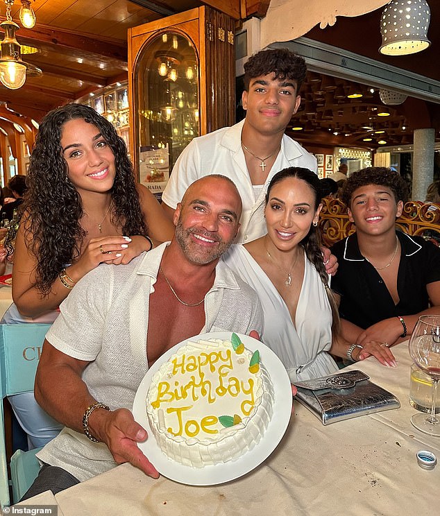 Gorga recently celebrated her 50th birthday with Melissa and their children.