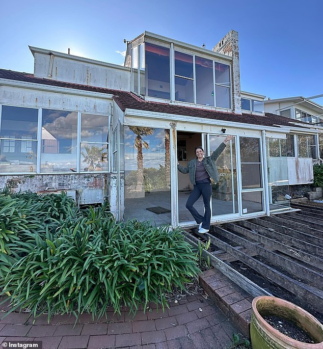 The Bachelor power couple have expanded their property portfolio by purchasing a rundown property (pictured) in Ulladulla, about 230 kilometres south of Sydney.