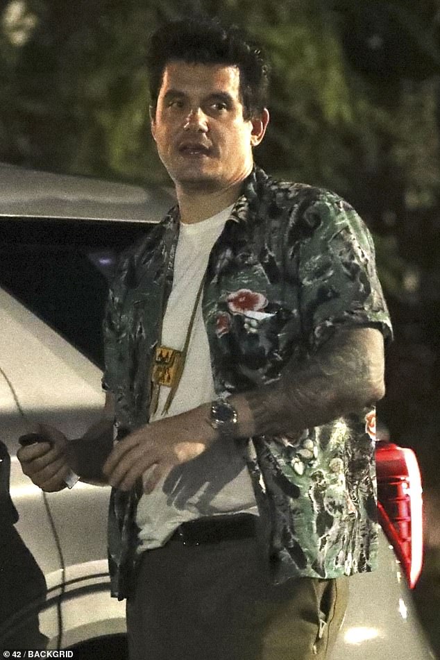 At the same time John and Kiernan were out, her rumored boyfriend John Mayer, 46, was also spotted leaving the San Vicente Bungalows.