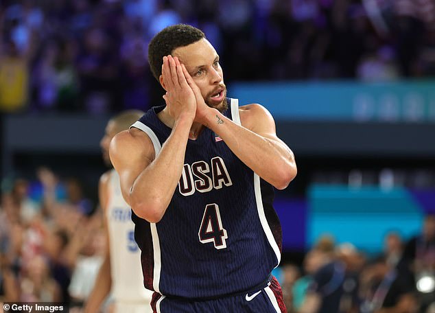 Curry recently performed the 'Night Night' celebration during the Olympic gold medal game.