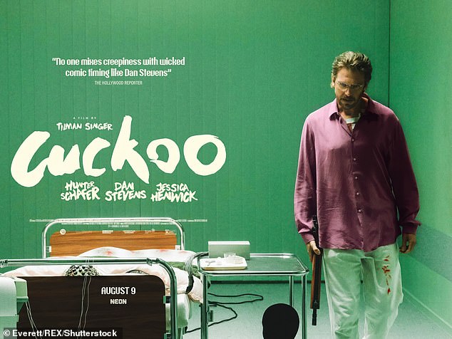 The eerie atmosphere is masterfully conceived; the narrative less so (pictured: Cuckoo film art)