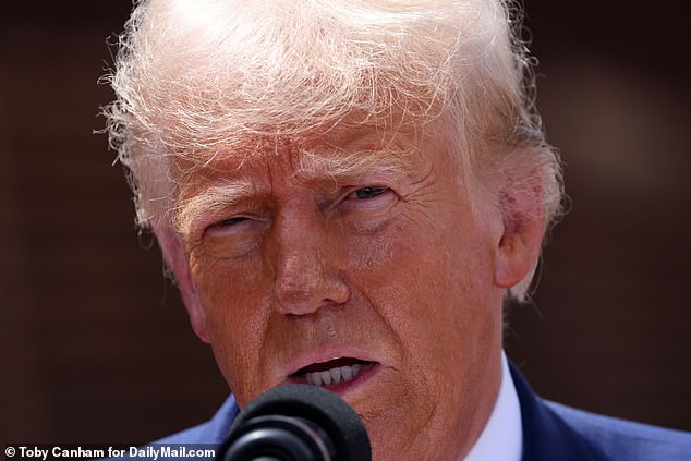 Former President Donald Trump harshly criticized Kamala Harris for her policies and her convention speech. “Too many thank yous, too fast,” he said as she thanked Democrats who cheered her at the start of her speech.