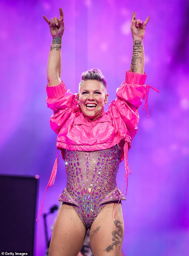 Pink is in the midst of her Summer Carnival Tour, with the next date scheduled for Saturday, August 24 in Chicago at Soldier Field; next scheduled for 2023 in Miami