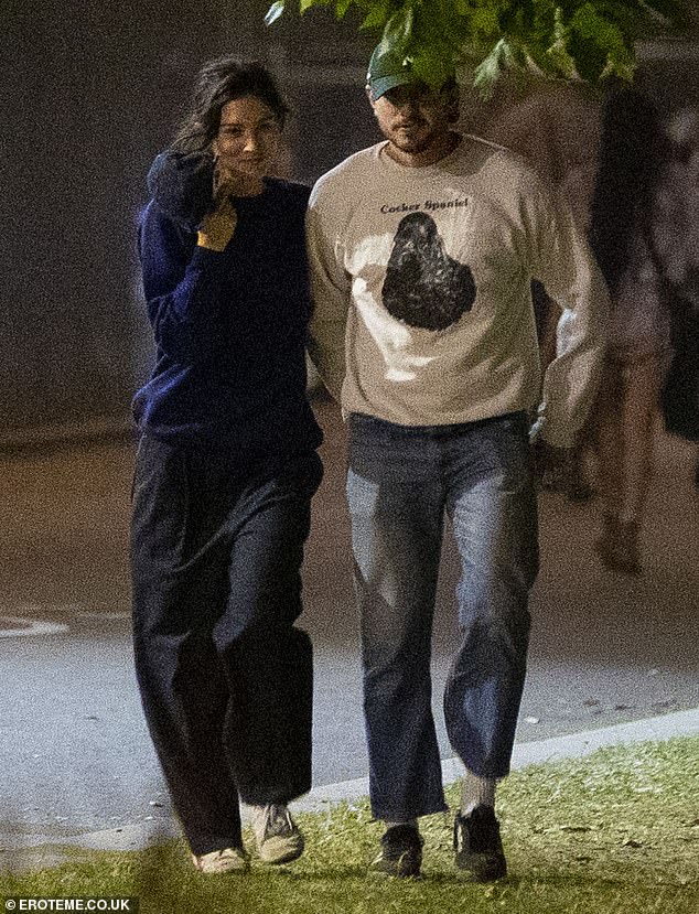 Paul looked stylish in dark blue denim jeans and a graphic sweater as he left the festival alongside Gracie.