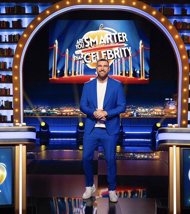 Kelce to host Prime game show 'Are You Smarter Than a Celebrity?'