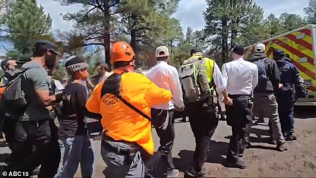 Hundreds of volunteers, including 14 members of the Chaverim of Rockland County, New York, who flew in to help, searched for the Jewish boy, who was found Thursday.