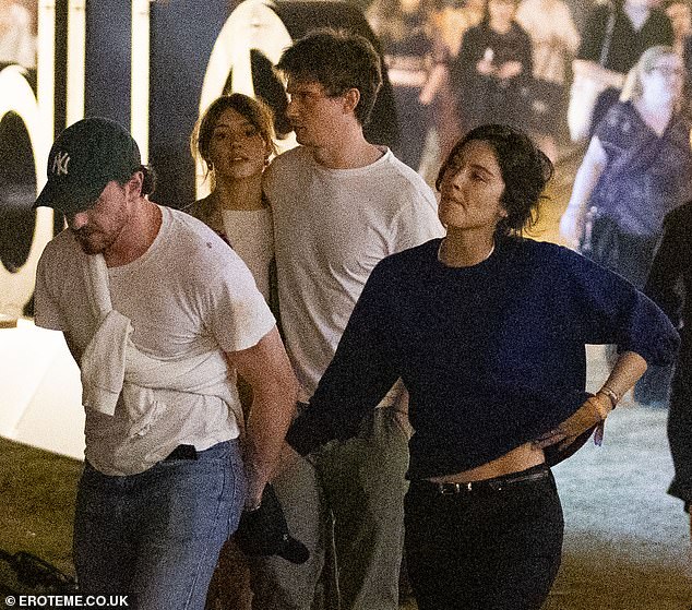 The couple recently enjoyed a double date night, with Paul and his new girlfriend Gracie Abrams attending the All Points East Festival with Daisy and Ben.