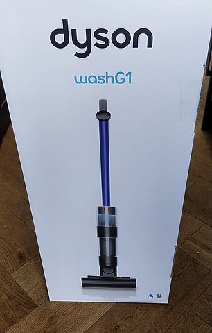 Easy to set up, the WashG1 is simple to use and has a digital display that tells you when you need to refill the water and how much charge is left.