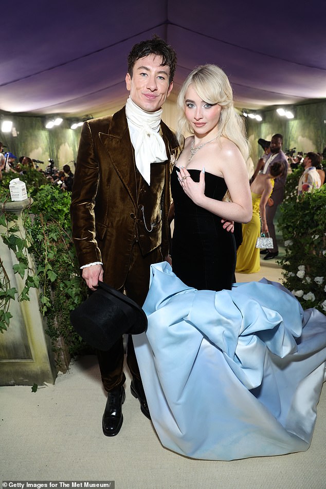 The pop star, 25, and the Saltburn actor, 31, made their first official red carpet debut as a couple at the Met Gala in May, after first crossing paths at PFW in September last year before