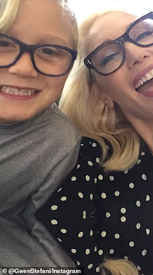 The proud mom shared several snaps of herself and her son clowning around for the camera.