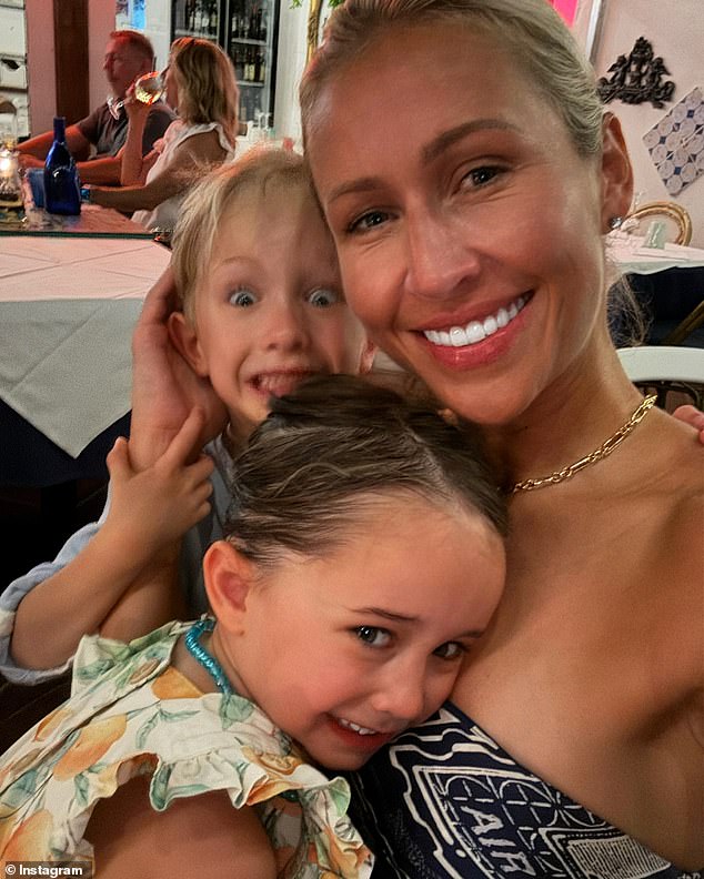 Lauren provided a touching update for her fans when she posted a gallery of snaps with her beloved sons and paid tribute to Jock in a caption.