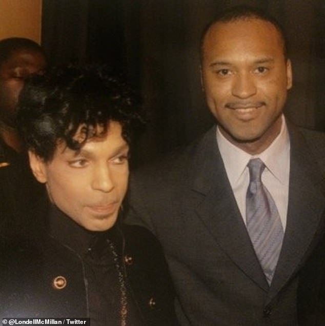 Now, Prince's former manager and lawyer, L. Londell McMillian, is weighing in on the online outcry, and it turns out he's more forgiving than Legend's detractors; McMillian spotted with Prince