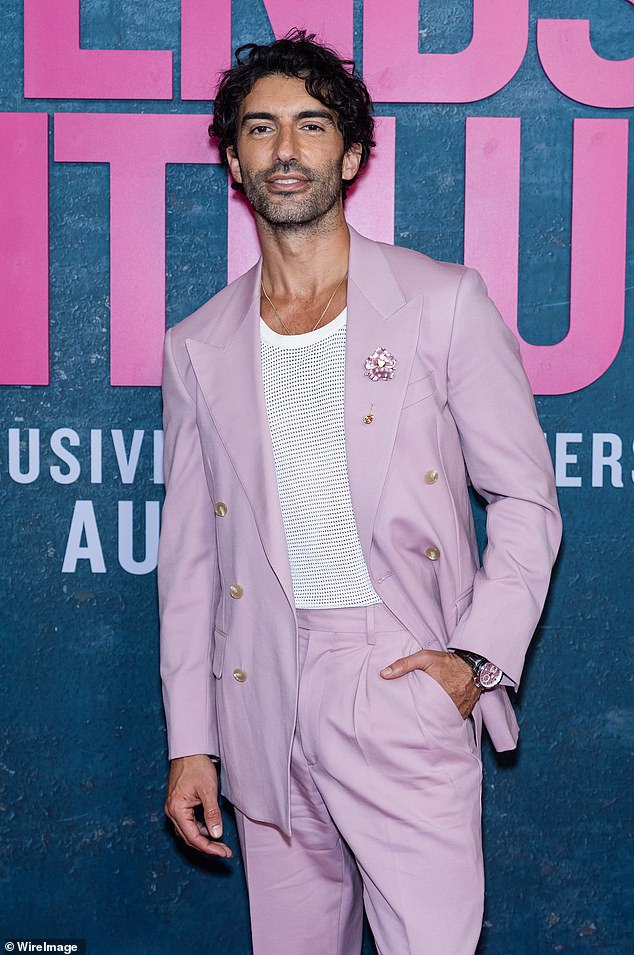 Stars Blake and Justin Baldoni (pictured) have been at the centre of a publicity storm after rumours of a 