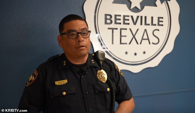 Beeville Deputy Police Chief Richard Cantu warns residents that 