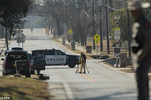 Police on scene after incident at Congregation Beth Israel synagogue in Colleyville