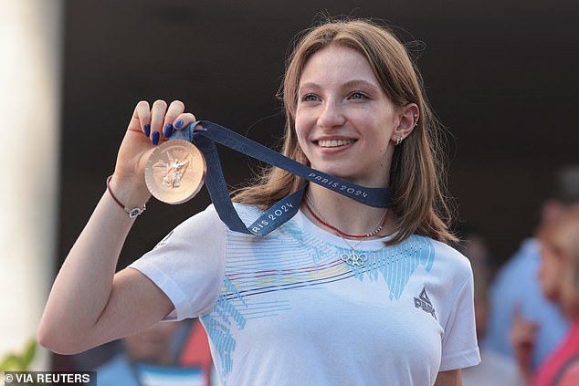 Romanian gymnast Ana Barbosu regained her third-place finish after a CAS ruling determined the U.S. appeal of her floor exercise was late.