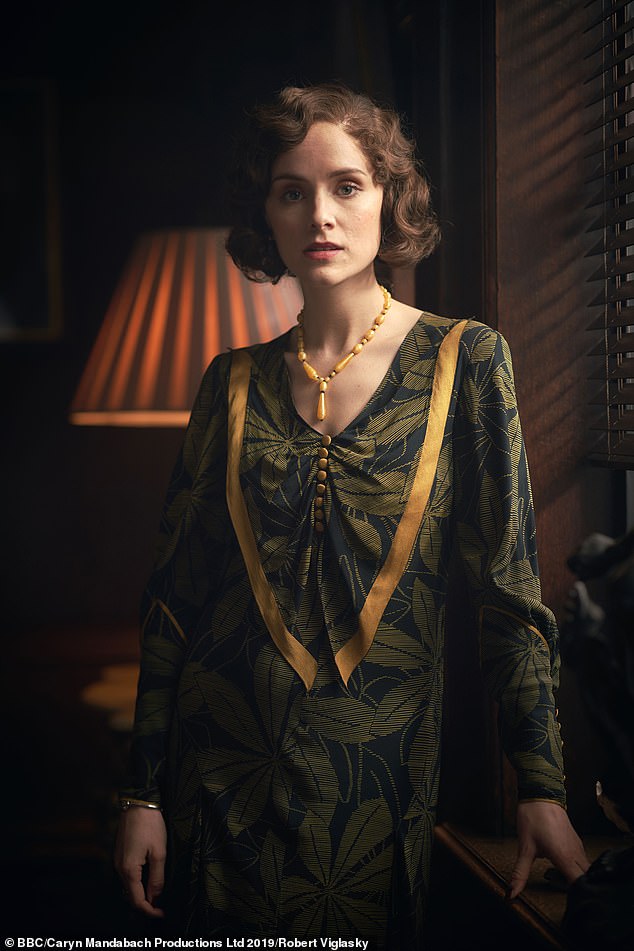 Sophie Rundle pictured as Ada Shelby in BBC's Peaky Blinders