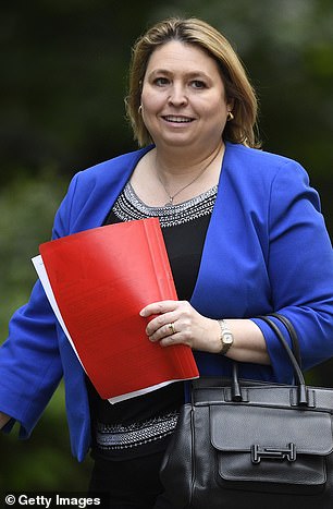 Dame Karen Bradley, a Conservative MP and mother of 18 and 20-year-old sons, added: 