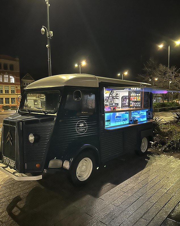 The owner of Oxford's Little Blue Van, where Peter enjoys buying coffee in his hometown, must pay £8,715 a year to park outside the train station.