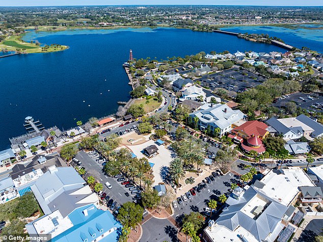 Pictured: Lake Sumter Landing Market Square, one of the social centers of The Villages