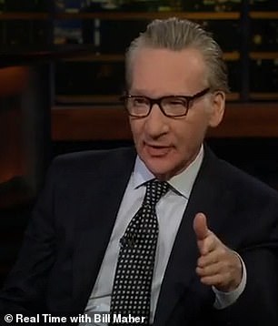 Maher noted that there was only one conservative on the network's panel, which aired about 15 minutes later.