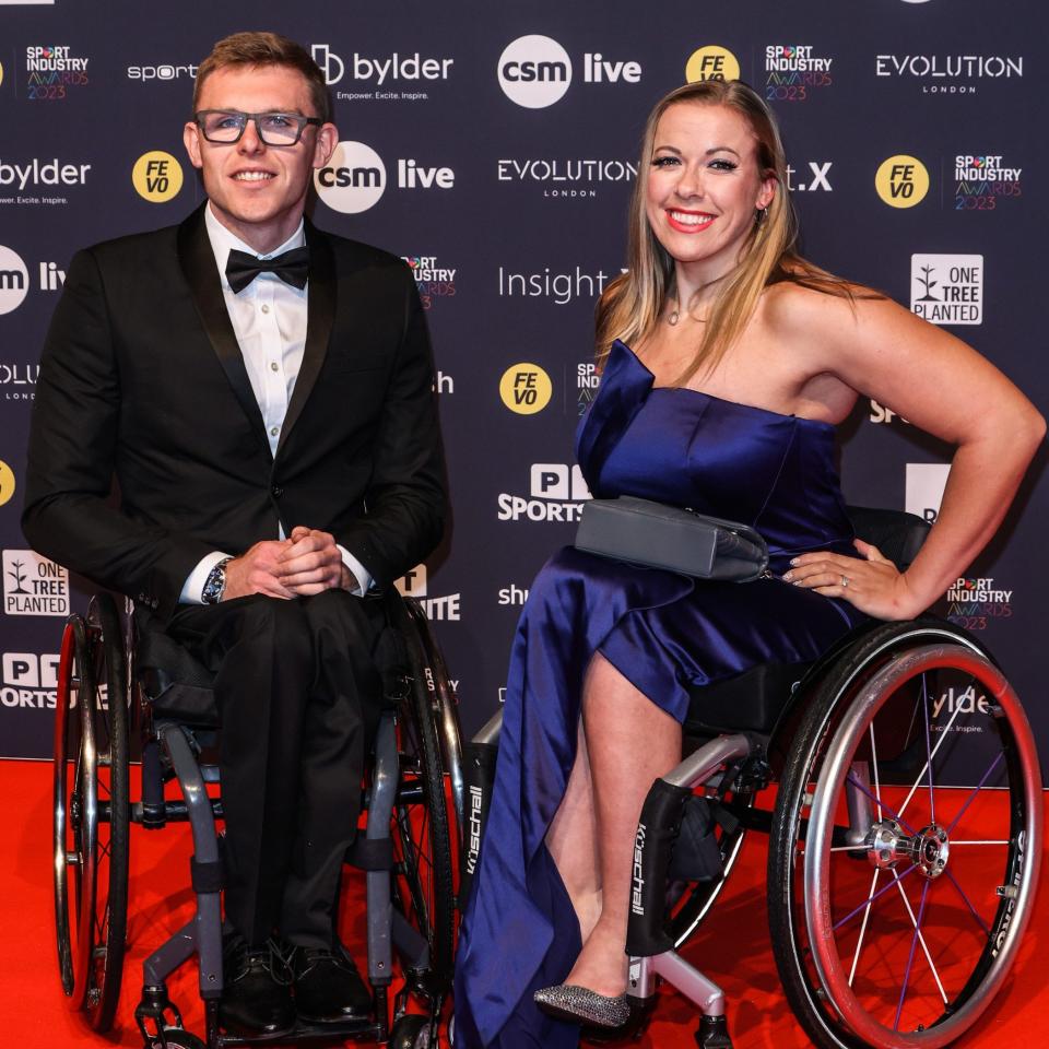 Cockroft and her fiancé Nathan Maguire, a Paralympian who won a bronze medal in the 800 metres at the World Championships earlier this year.