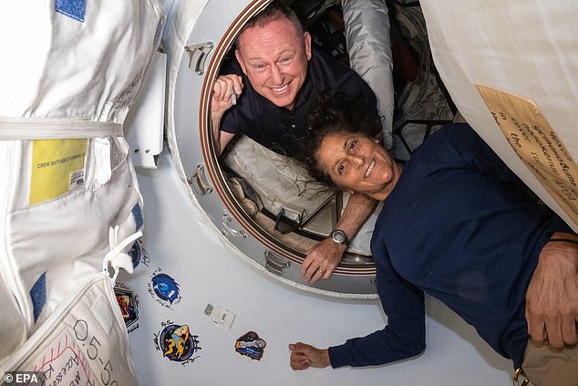 Commander Barry 'Butch' Wilmore and pilot Sunita 'Suni' Williams have been stranded on the ISS since June due to technical problems with Boeing's Starliner.