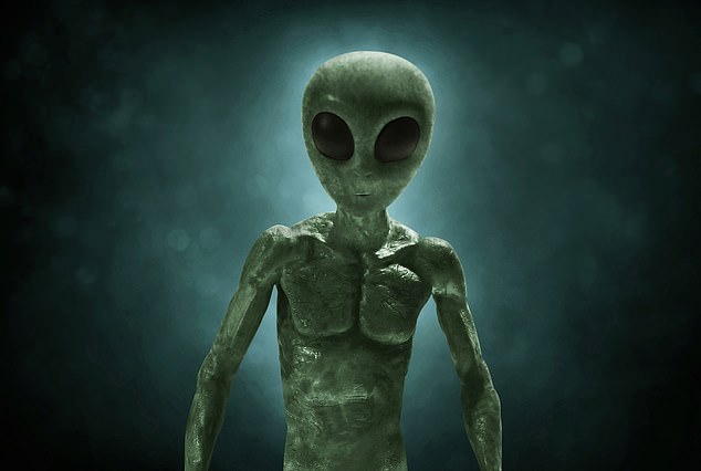 The results are sure to surprise residents of Nevada, home of the legendary secret US Air Force base and UFO mainstay Area 51 – their state didn't even make the top 10 in this new study. Above, an alien (artist's rendering)