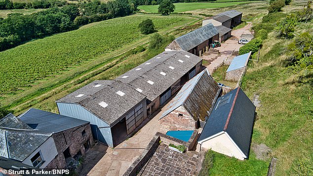 The property's green credentials include an insulated sedum grass roof and a heat recovery ventilation system.