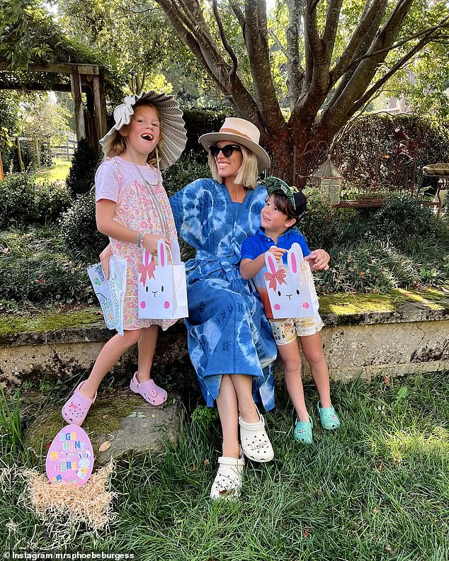 1724595321 436 Phoebe Burgess reveals how she turns to her children to