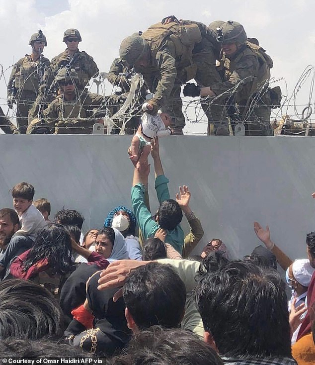 The withdrawal from Afghanistan resulted in a chaotic and deadly scene as people rushed to be evacuated at Kabul's Hamid Karzai International Airport. An explosion at Abbey Gate killed 13 US soldiers on August 26, 2021