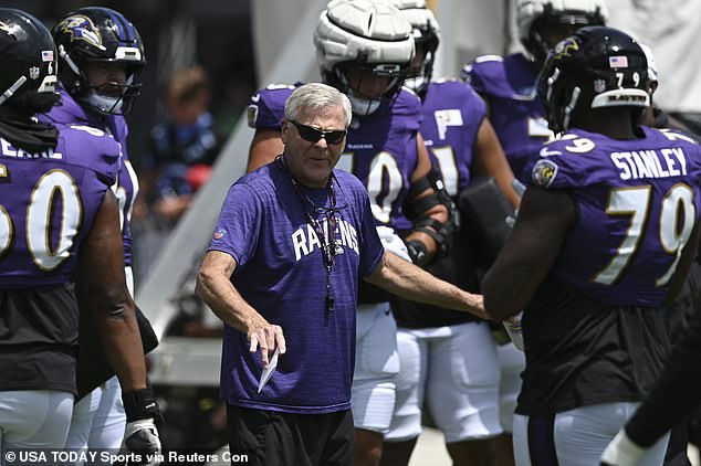 D'Alessandris had been working for the Ravens since 2017 and had been an NFL coach for 15 years.