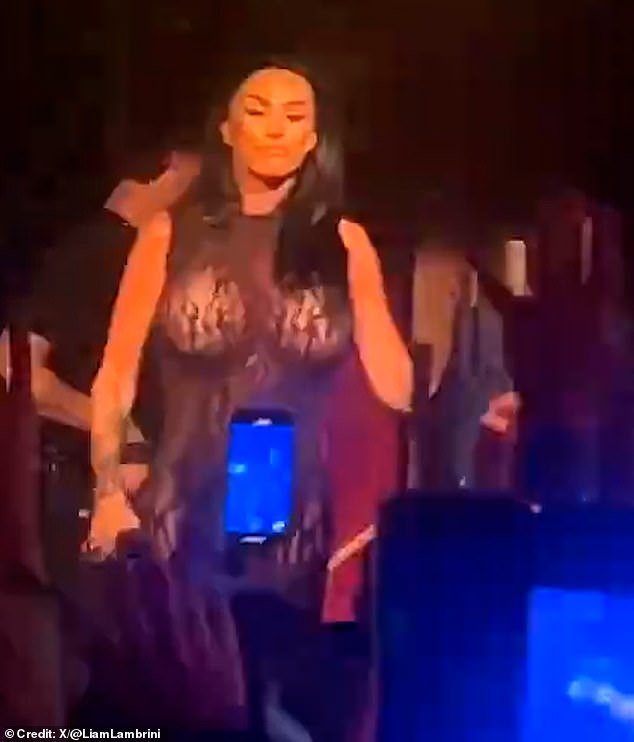 Fans at Manchester's largest LGBTQ bar went wild as they celebrated Katie's performance