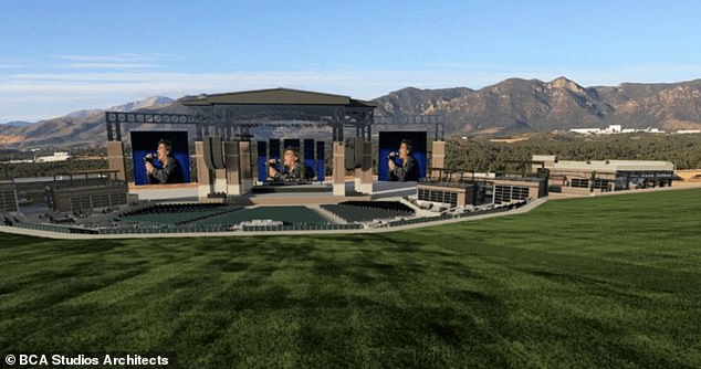 The 8,000-seat amphitheater was approved by the City Council in a controversial 8-1 vote last January.