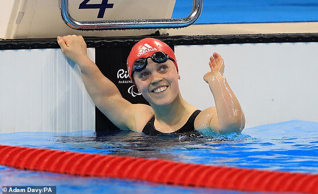 Challis was inspired by ParalympicGB star Ellie Simmonds when she won gold in 2012