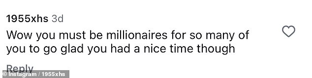 Sue and Noel faced backlash for boasting about their holidays, while other parents said they couldn't afford to take their children on lavish trips.