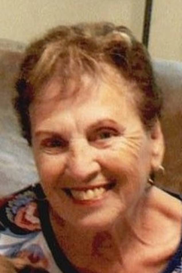 Property records show the home most recently belonged to Theresa Martha DeLucia, 95, who was buried Friday.