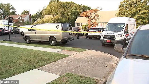 Neighbors were shocked by the gruesome scene in the normally quiet suburban neighborhood.