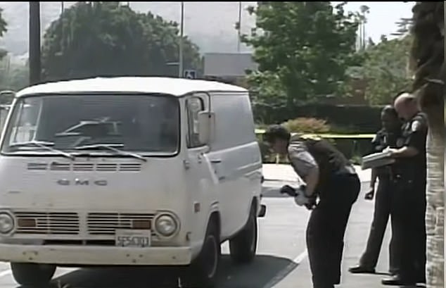 Pictured: The stolen vehicle that Mix used to kidnap the five-year-old girl in June 2003.