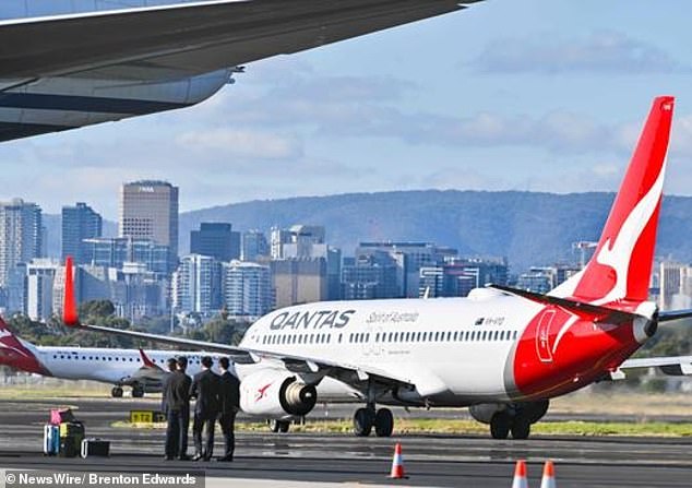 Qantas has confirmed the airfares were created by a system-generated error and staff are assisting customers affected by the sale (file image)