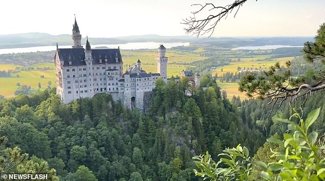 The tragic fall reportedly took place near the picturesque Neuschwanstein Castle, said to have inspired Walt Disney's Sleeping Beauty, as the Czech gymnast was attempting to capture the perfect Instagram shot.