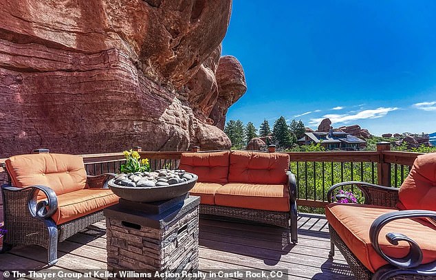 It can be found in the small town of Larkspur, near Colorado Springs and Denver, and could be yours for just under $1 million.