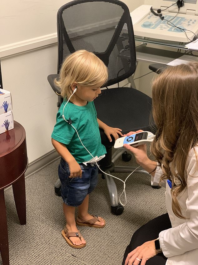 Ms. Deyette took her son to speech therapy and to have him tested for autism.