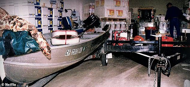 The boat Scott Peterson bought on December 9, 2002. It is the same boat he used to take his dead wife's body to San Francisco Bay. He bought it the same day he told his mistress that 